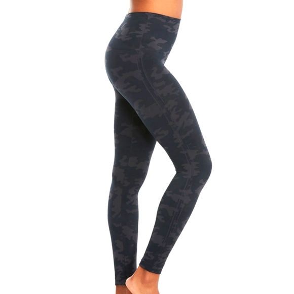 Spanx womens green camo leggings XS new - Picture 1 of 9